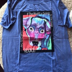 Dog-centric t- shirt. Never worn.